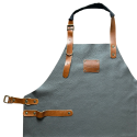 Tablier En Cuir Marron