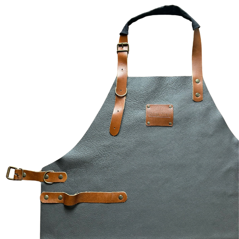 Tablier En Cuir Marron
