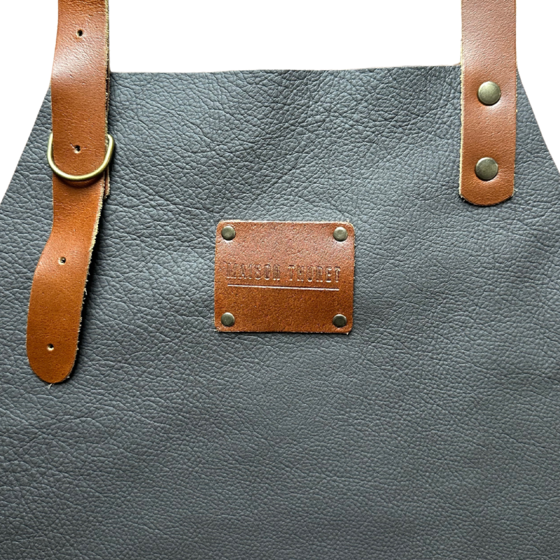 Tablier En Cuir Marron