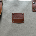 Tablier En Cuir Gris