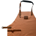 Tablier En Cuir Cognac