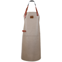 Tablier En Cuir Gris