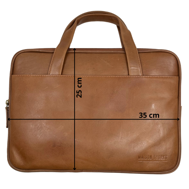 Cartable d'Ordinateur En Cuir ( 13 Pouces )