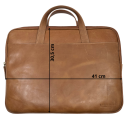 Leren computertas (15 inch)