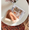 Moufles adulte en peau de mouton
