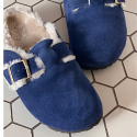 Sabots en cuir | Chaussons peau de mouton | Maison Thuret