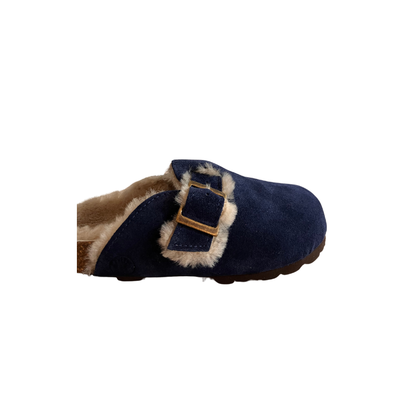 Sabots en cuir | Chaussons peau de mouton | Maison Thuret