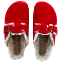 Sabots en cuir | Chaussons peau de mouton | Maison Thuret
