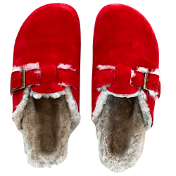 Sabots en cuir | Chaussons peau de mouton | Maison Thuret