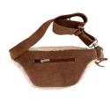 Banane En Peau De Mouton Beige
