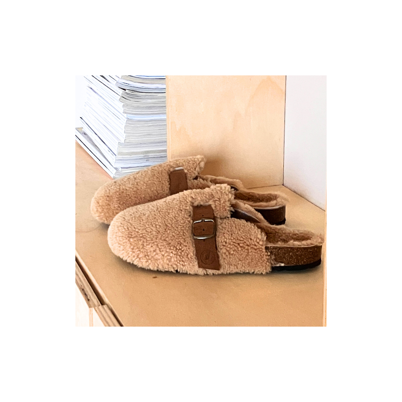 Sabots en peau de mouton | Chaussons peau de mouton | Maison Thuret