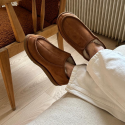 Chaussons En Peau De Mouton Avec Scratch
