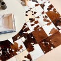 Peau de vache patchwork Normand sur-mesure