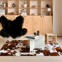 Peau de vache patchwork Normand sur-mesure
