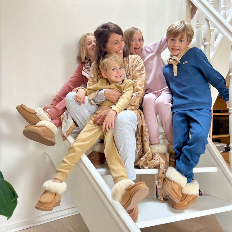 Chaussons En Peau De Mouton