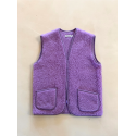 Mouwloos vest van 100% wol