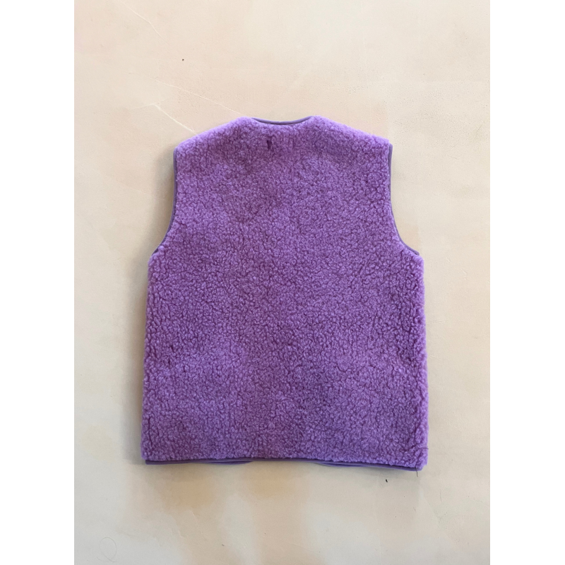 Mouwloos vest van 100% wol
