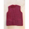 Mouwloos vest van 100% wol