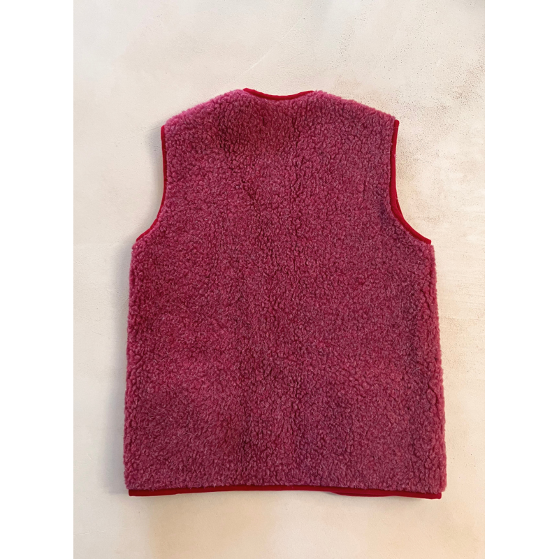 Mouwloos vest van 100% wol