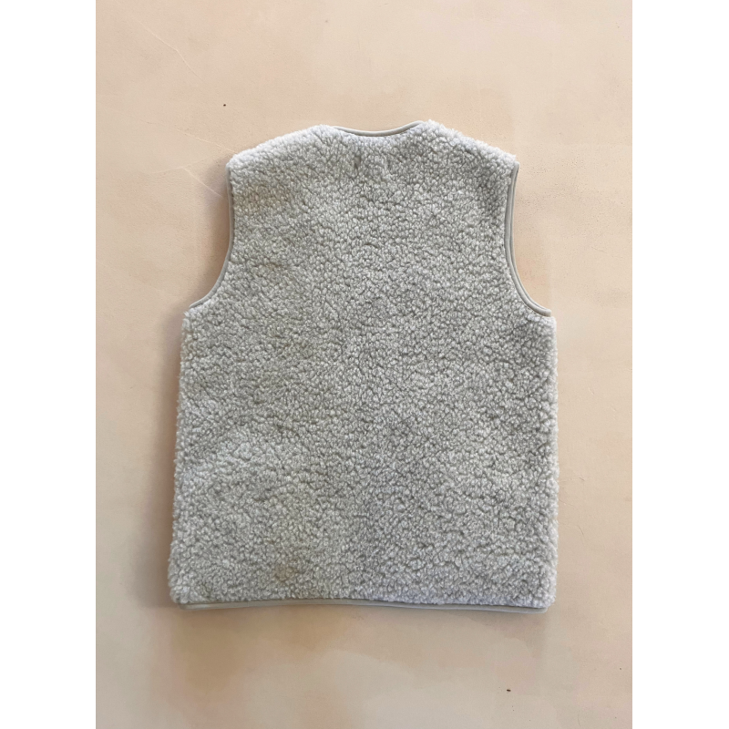 Mouwloos vest van 100% wol