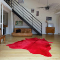 Peau de vache rouge