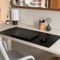Sous main de bureau en cuir premium - 80 x 40 cm