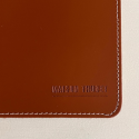 Sous main de bureau en cuir premium - 80 x 40 cm