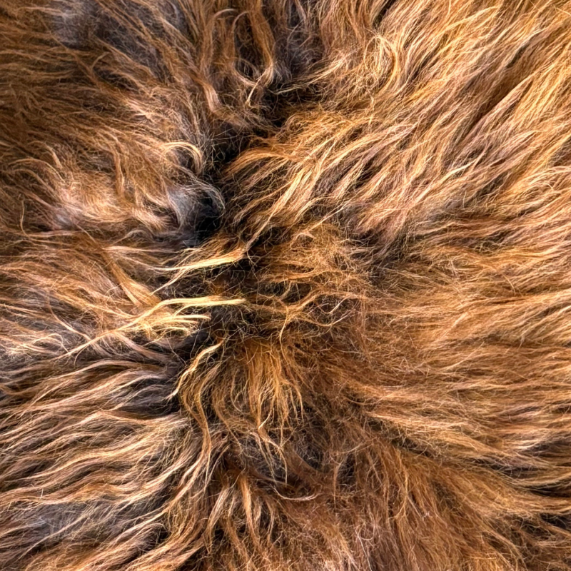 Peau De Mouton Acajou