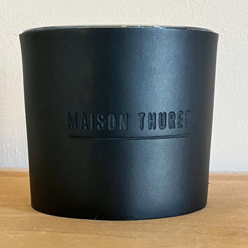 Bougie en cuir premium | Maison Thuret