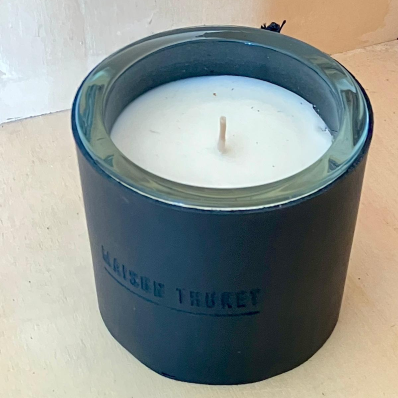 Bougie en cuir premium | Maison Thuret