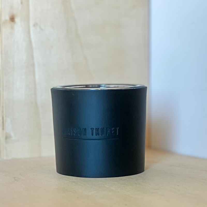 Bougie en cuir premium | Maison Thuret