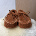 Mocassins en peau de mouton artisanaux MOKA | Maison Thuret