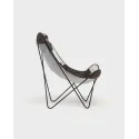 Fauteuil Butterfly AA original en peau de mouton Maison Thuret