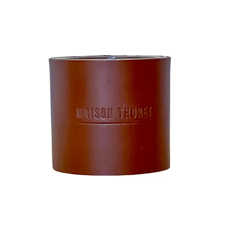 Bougie en cuir premium | Maison Thuret