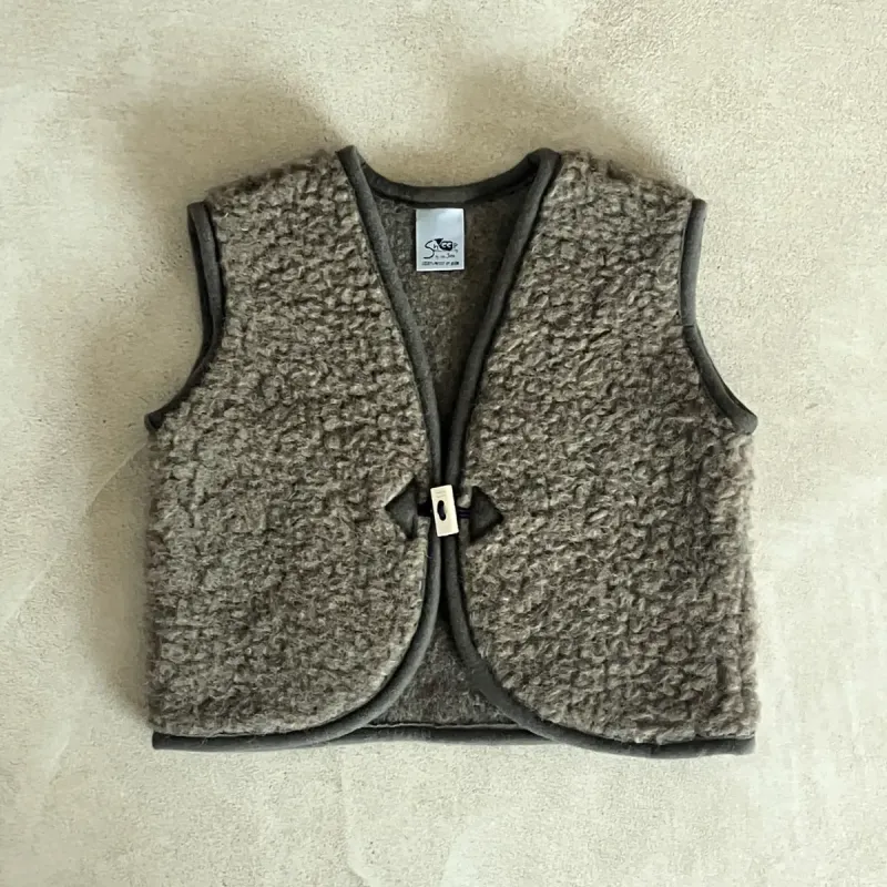 Gilet Sans Manche 100% Laine