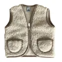 Mouwloos vest van 100% wol