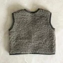 Mouwloos vest van 100% wol