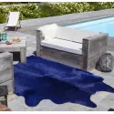 Peau de vache bleue