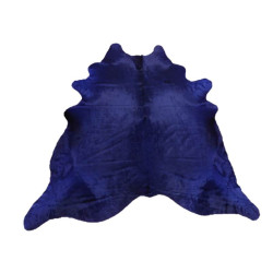 Peau de vache bleue